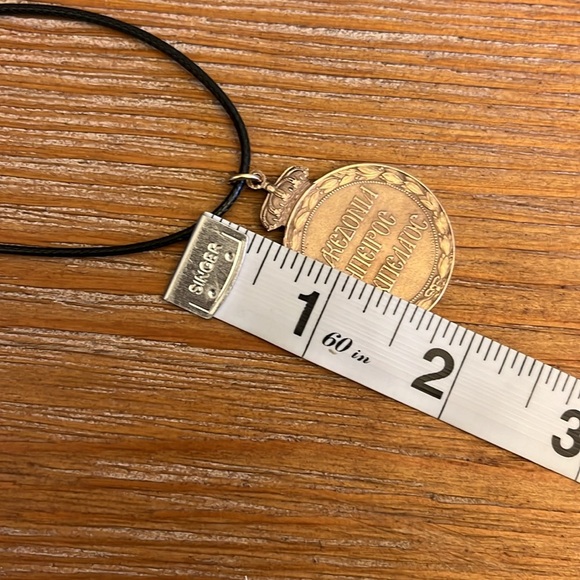 Greek Medal Medallion Necklace- Balkan War Medal 1912-1913 - Picture 8 of 10